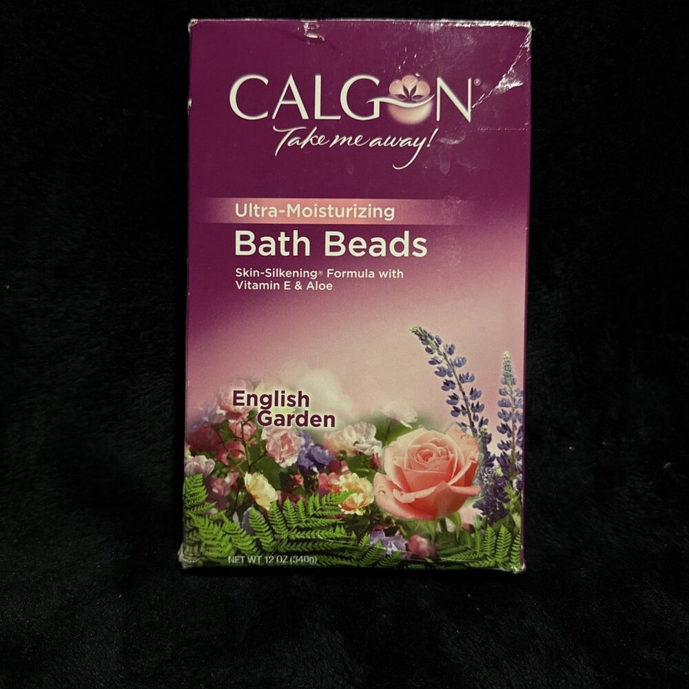 Calgon Ultra Moisturizing English Garden Bath Beads 12 Oz